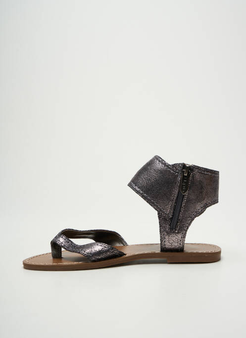 Tongs argent LPB femme