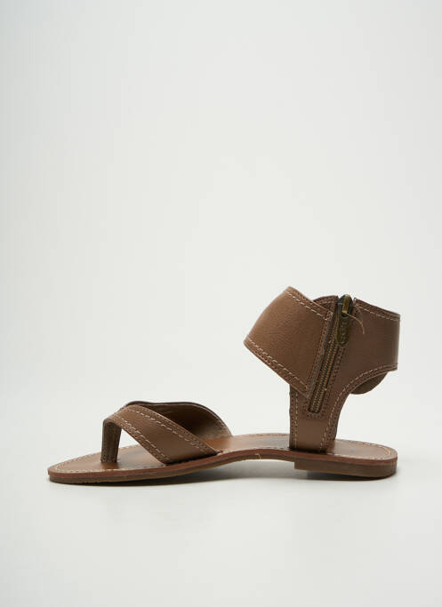 Tongs marron LPB femme