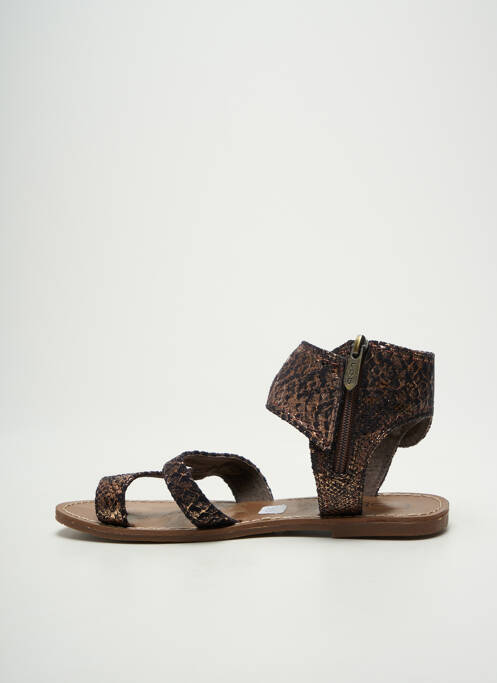 Tongs marron LPB femme