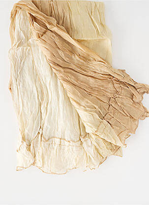 Foulard beige JACQUELINE RIU femme