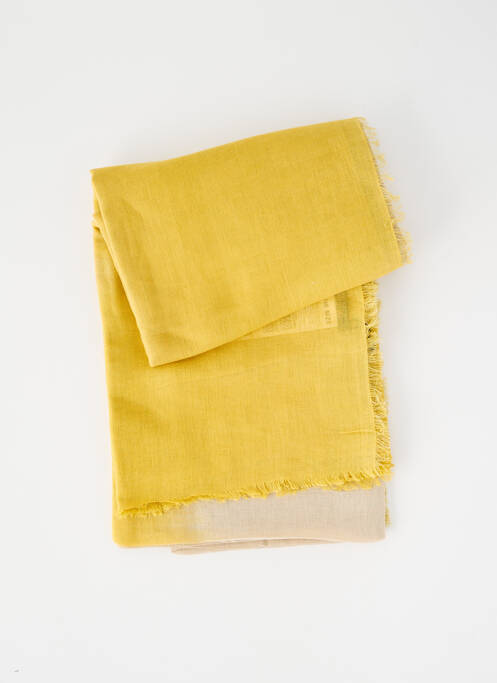 Foulard coutures renforcées jaune TOP SECRET femme