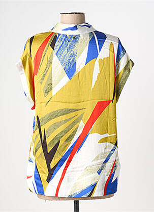 Blouse coupe fluide sans manche vert LOLA CASADEMUNT femme