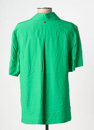 Blouse manches courtes manches courtes vert LOLA CASADEMUNT femme