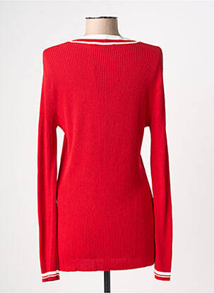 Gilet manches longues stretch rouge LOLA CASADEMUNT femme