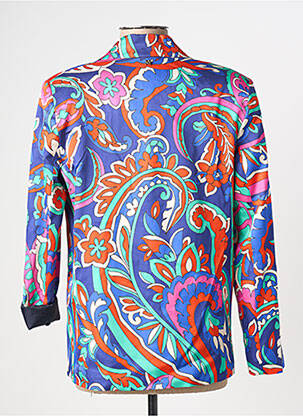 Blazer coupe cintrée bleu LOLA CASADEMUNT femme
