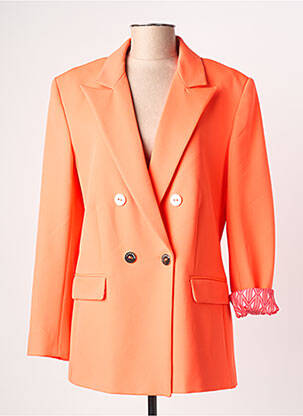 Blazer poches orange LOLA CASADEMUNT femme