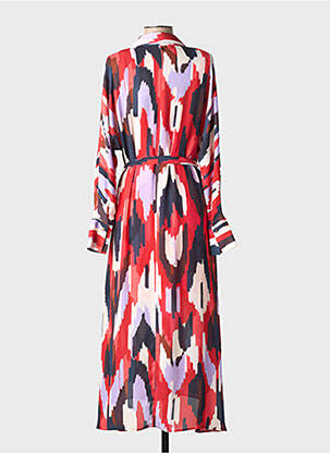 Robe longue manches longues manches longues rouge LOLA CASADEMUNT femme