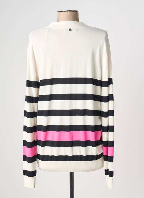 Gilet manches longues beige LOLA CASADEMUNT femme