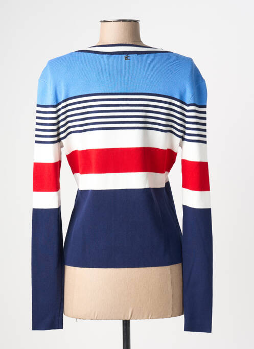 Gilet manches longues bleu LOLA CASADEMUNT femme