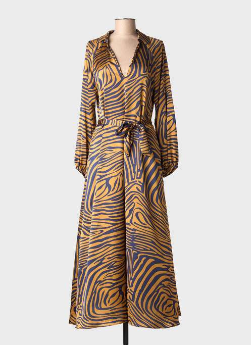 Robe longue jaune LOLA CASADEMUNT femme