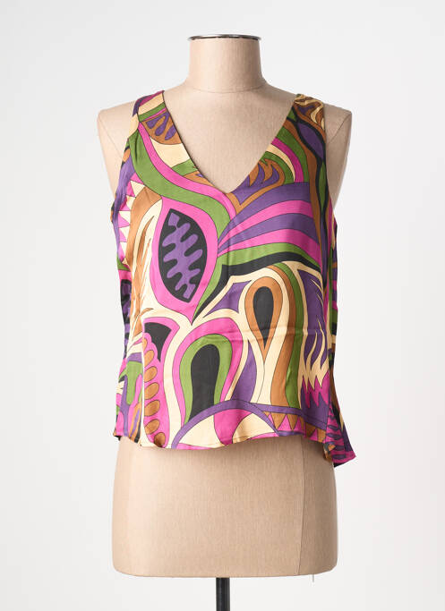 Top violet LOLA CASADEMUNT femme