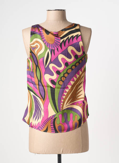 Top violet LOLA CASADEMUNT femme