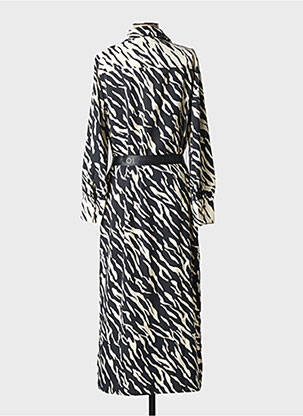 Robe longue manches longues manches longues noir LOLA CASADEMUNT femme