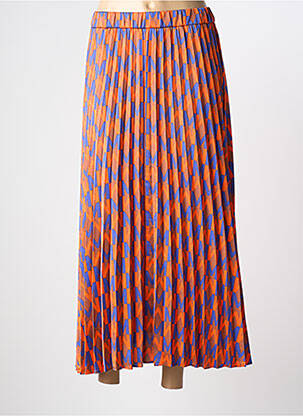 Jupe longue orange LOLA CASADEMUNT femme