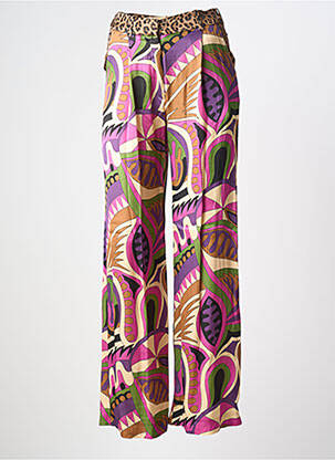 Pantalon droit marron LOLA CASADEMUNT femme