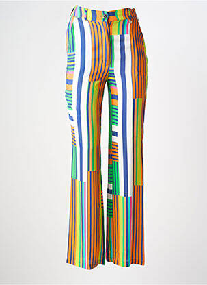 Pantalon droit orange LOLA CASADEMUNT femme