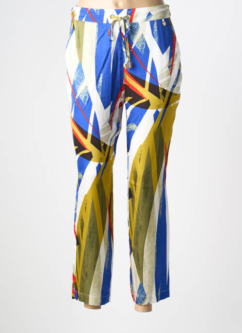 Pantalon 7/8 taille élastique taille normale vert LOLA CASADEMUNT femme