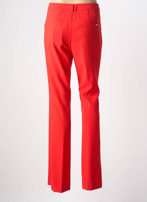 Pantalon flare taille élastique taille normale orange LOLA CASADEMUNT femme