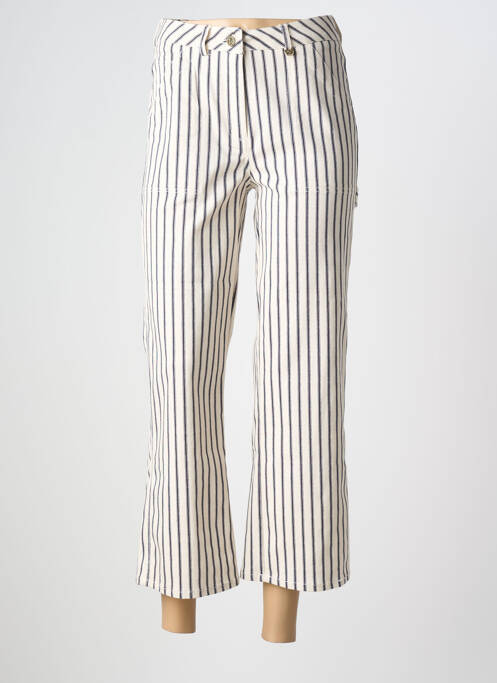 Jeans coupe droite beige LOLA CASADEMUNT femme