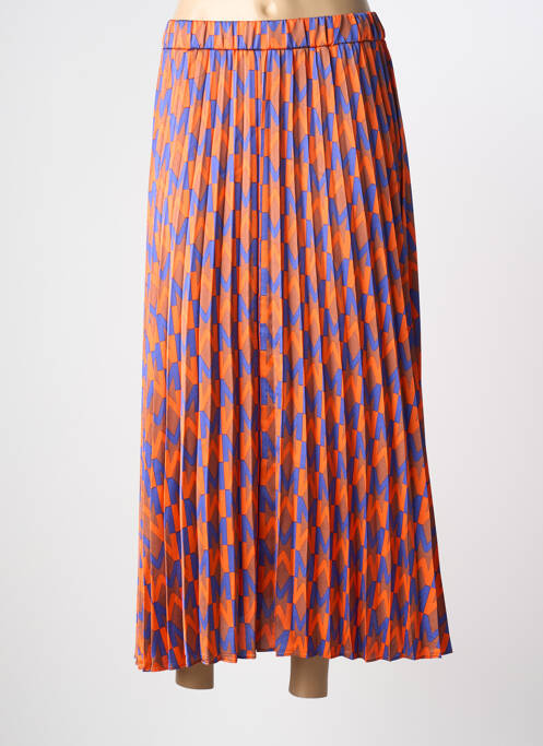 Jupe longue orange LOLA CASADEMUNT femme