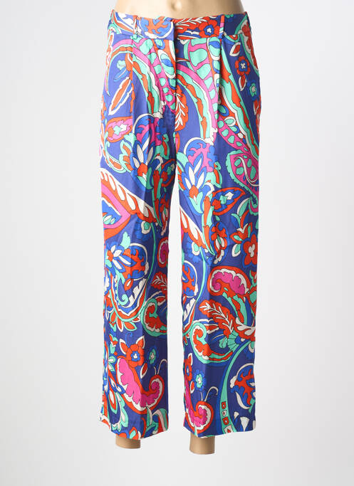 Pantalon 7/8 bleu LOLA CASADEMUNT femme
