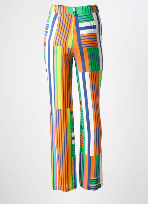 Pantalon droit orange LOLA CASADEMUNT femme