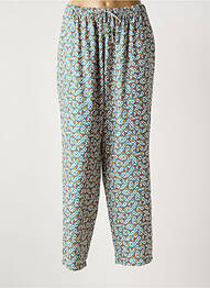 Pantalon droit stretch taille normale vert WALTRON femme