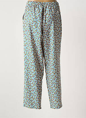 Pantalon droit stretch taille normale vert WALTRON femme