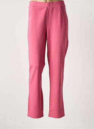 Jegging stretch taille normale rose MCM femme