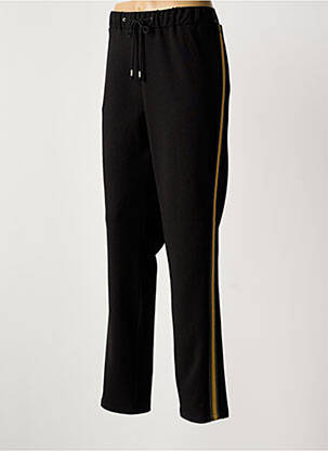 Jogging stretch taille normale noir MERCI BONSOIR femme