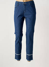 Pantalon slim taille normale taille normale bleu WALTRON femme
