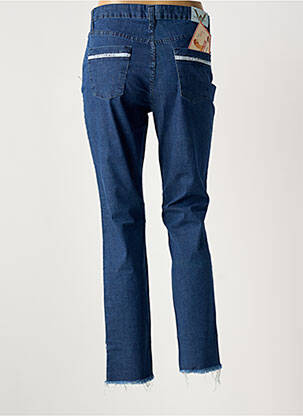 Pantalon slim taille normale taille normale bleu WALTRON femme