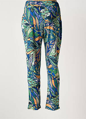 Pantalon slim taille élastique taille normale bleu ATLANTA femme