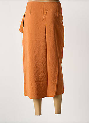 Jupe longue taille normale marron LOLA ESPELETA femme