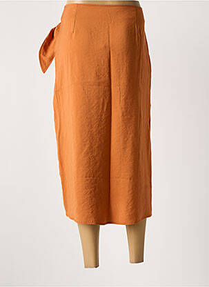 Jupe longue taille normale marron LOLA ESPELETA femme