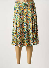 Jupe mi-longue taille normale vert ATLANTA femme