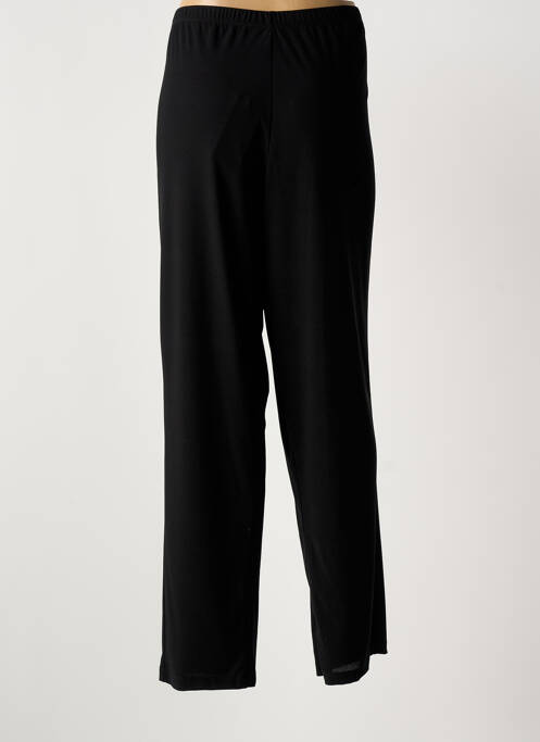 Pantalon droit stretch taille normale noir GREGORY PAT femme