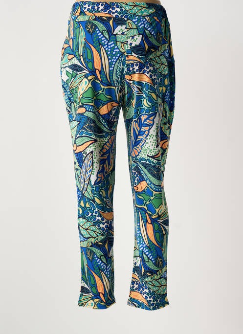 Pantalon slim taille élastique taille normale bleu ATLANTA femme