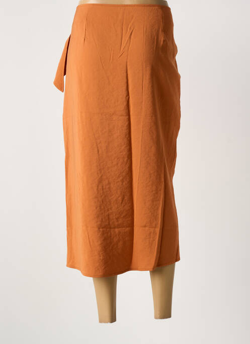 Jupe longue marron LOLA ESPELETA femme