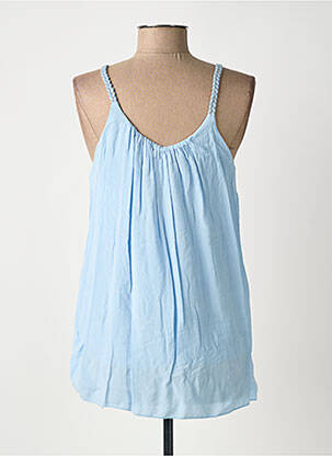 Top sans manche sans manche bleu LA PETITE NÎMOISE femme