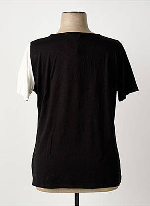 T-shirt stretch manches courtes noir GREGORY PAT femme