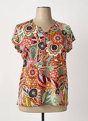 T-shirt orange ATLANTA femme