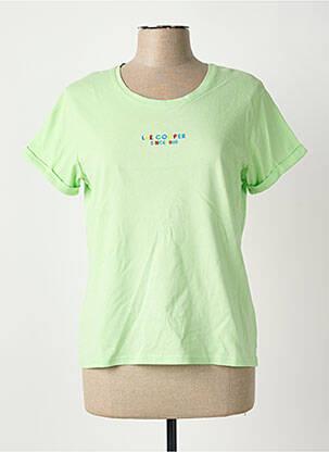 T-shirt vert LEE COOPER femme