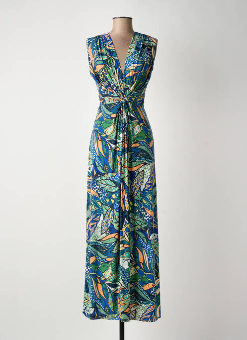 Robe longue bleu ATLANTA femme