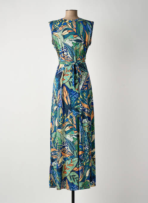 Robe longue bleu ATLANTA femme