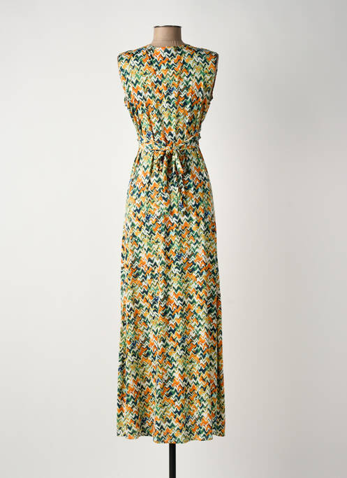 Robe longue vert ATLANTA femme