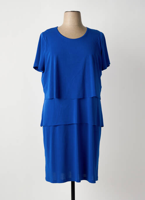 Robe mi-longue bleu GREGORY PAT femme