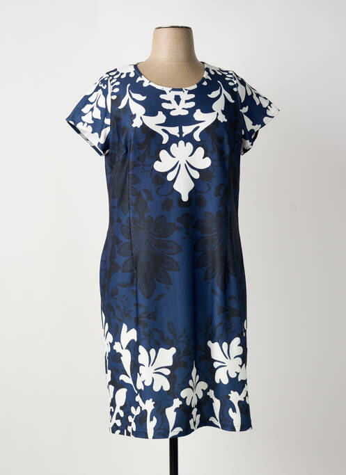 Robe mi-longue bleu GREGORY PAT femme