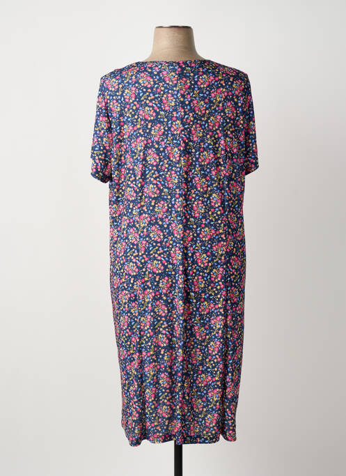 Robe mi-longue bleu IMPULSION femme