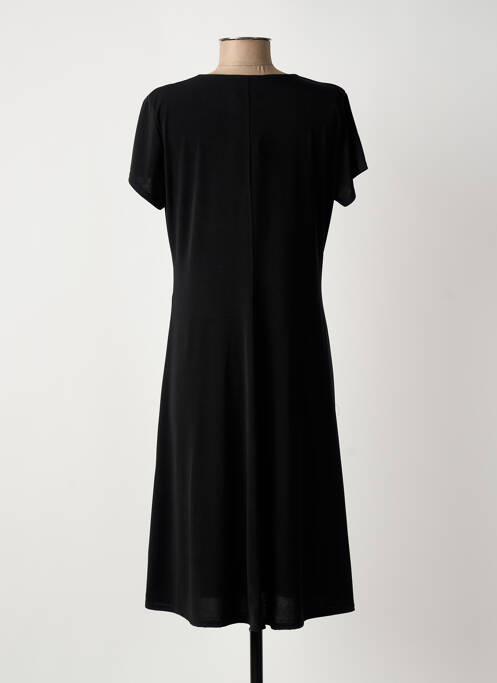 Robe mi-longue noir RENATTO BENE femme
